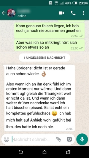 Über whatsapp flirten