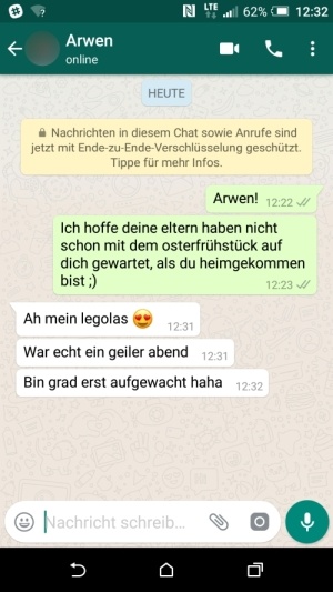 Mädchen flirten per whatsapp