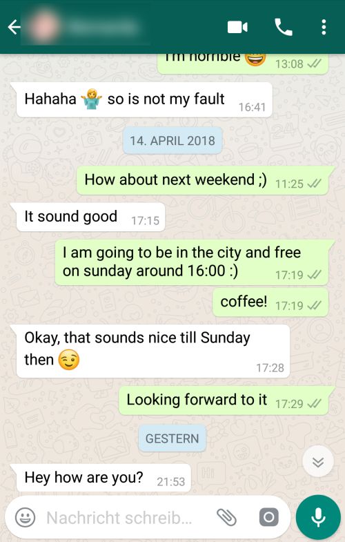 Flirten whatsapp tipps